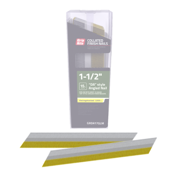 Finish Nail 15ga 1-1/2" Galv 1m