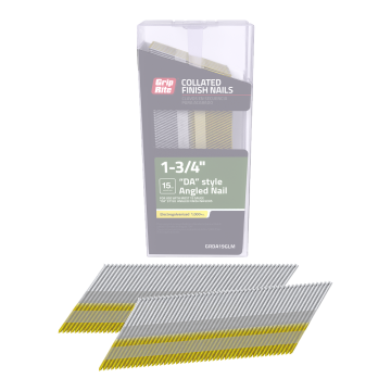 Finish Nail 15ga 1-3/4" Galv 1m