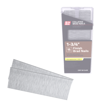 Finish Nail 18ga 1-3/4" Galv 1m
