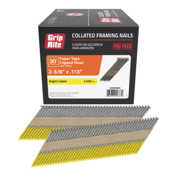 Gun Nail 8d Rs Brt 30deg 2-3/8"