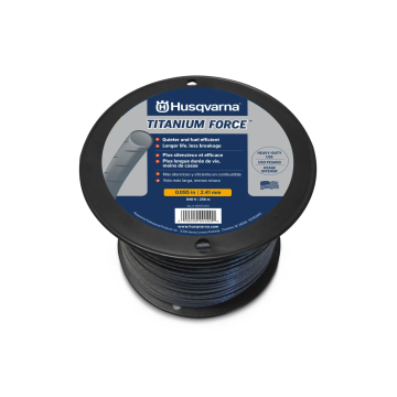 Husqvarna .080 X 1200' Titanium Force® Trimmer Line 