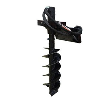 Skid-steer Powerhead Auger Rental