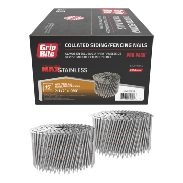 Coil Ring Shank 2-1/2" Ss