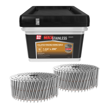Coil Ring Shank 1-3/4" Ss
