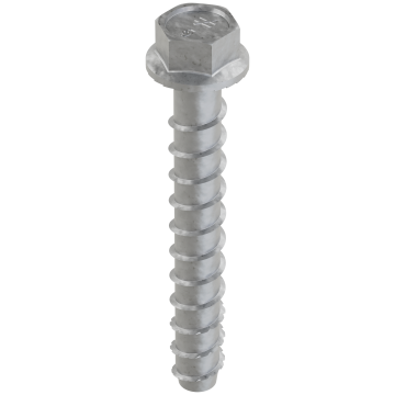 Image of Simpson Strong-Tie THDB62500HMG Titen HD® 5/8 in. x 5 in. Mechanically Galvanized Heavy-Duty Screw Anchor (10-Qty)