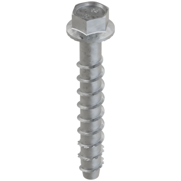 Image of Simpson Strong-Tie THD37300HMG Titen HD® 3/8 in. x 3 in. Mechanically Galvanized Heavy-Duty Screw Anchor (50-Qty) (Pack of 300)