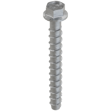 Image of Simpson Strong-Tie THD50500HMG Titen HD® 1/2 in. x 5 in. Mechanically Galvanized Heavy-Duty Screw Anchor (20-Qty) (Pack of 240)