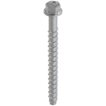 Image of Simpson Strong-Tie THD50612HMG Titen HD® 1/2 in. x 6-1/2 in. Mechanically Galvanized Heavy-Duty Screw Anchor (20-Qty) (Pack of 216)