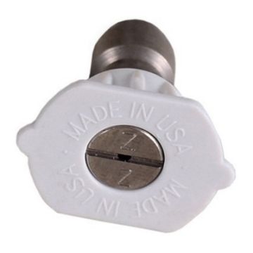 Mi-T-M 3.5GPM 40° Pressure Washer Orifice Nozzle White