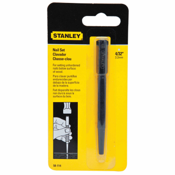 Stanley 4/32" Tip Square Head Nail Set