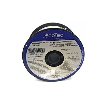ALCOTEC ER4043  Aluminum Welding Wire Spool size (.035" x 1 lb.)