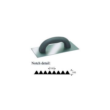 Allway 1/4"X3/8" V-notch Trowel