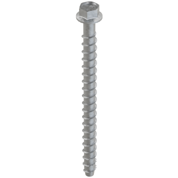 Image of Simpson Strong-Tie THD37600HMG Titen HD® 3/8 in. x 6 in. Mechanically Galvanized Heavy-Duty Screw Anchor (50-Qty)