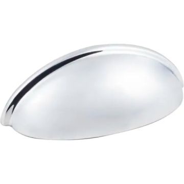 KasaWare 3" Center-to-Center Cup/Bin Drawer Pull Polished Chrome 6-Pack