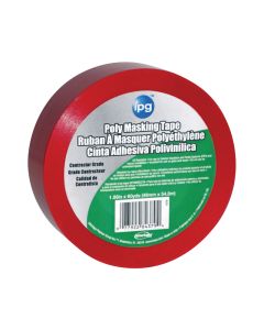 1.88x60yrd Poly Red Stucco Tape