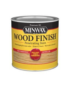 1/2 Pt Minwax 22090 Natural Wood Finish Oil-Based Wood Stain