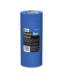 1.88" x 60 Yds 3M 2090-48SC6 Blue ScotchBlue Original Multi-Surface Painter's Tape, 6-Pack