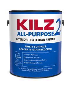 1 Gal Masterchem 20041 White Kilz 2 Multi-Surface Stain Blocker Interior/Exterior Primer