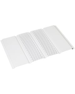 Amerimax Aluminum Center Vent 4 Panel Soffit