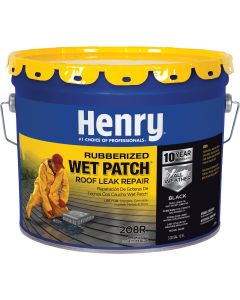 Henry Wet Patch 3.3 Gal. Rubberized Roof Cement and Patching Sealant