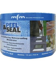 MFM Peel & Seal 4 In. X 33.5 Ft. Aluminum Roofing Membrane