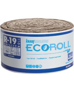 Knauf R-19 15 In. x 39 Ft. Standard Unfaced Roll Fiberglass Insulation