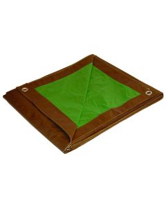 Foremost Tarp 6x8 Brn/Green