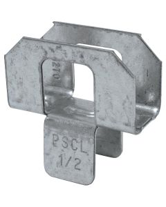 Simpson Strong-Tie 1/2 In. Galvanized Steel 20 ga Plywood Clip