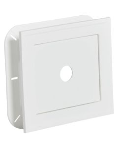 Ply Gem 8-3/16" x 8-3/16" White Vinyl Mounting Blocks