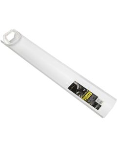 Amerimax 2 In. x 3 In. White Vinyl Dripper Flipper Splash Block