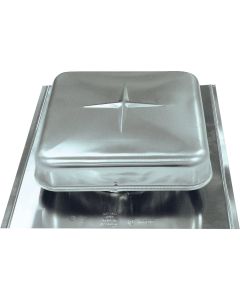 Airhawk 50 In. Mill Galvanized Steel Square Roof Vent