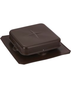 Airhawk 50 In. Brown Aluminum Square Roof Vent