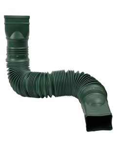 Amerimax Flex-A-Spout Green Vinyl Downspout Extension