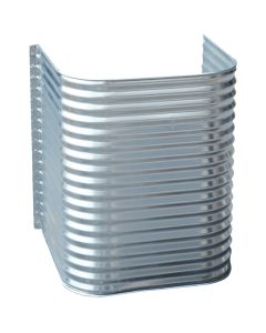 Lux-Right 48 In. x 42 In. Egress Galvanized Window Well