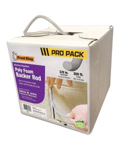 Frost King 3/8 In. x 350 Ft. Poly Foam Backer Rod