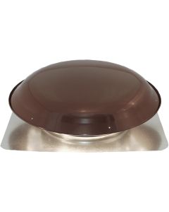 Ventamatic Cool Attic 15" Galvanized Steel Brown Static Roof Mount Attic Vent