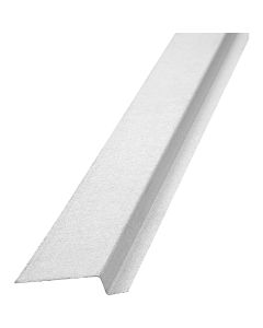 NorWesco 3/8 In. x 3/8 In. x 2-1/4 In. x 10 Ft. Mill Galvanized Ply Edge Z-Style Flashing