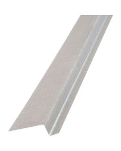 NorWesco 3/8 In. x 5/8 In. x 2 In. x 10 Ft. Mill Galvanized Ply Edge Z-Style Flashing