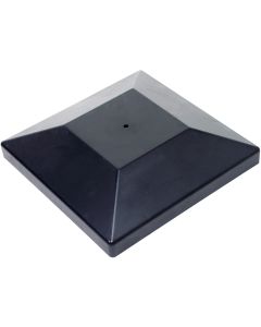 Outdoor Accents Decorative Black Post Cap for 6x6 Post