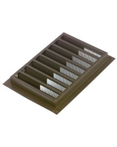 12"X 12" Rev Brown Gable Vent