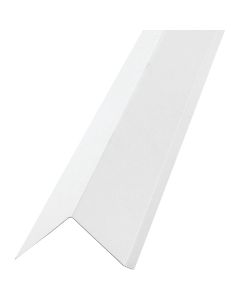 NorWesco G Galvanized Steel Drip Cap Flashing, White