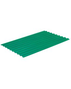 Sequentia Super600 26 In. x 8 Ft. Hunter Green Round Fiberglass Corrugated Panels