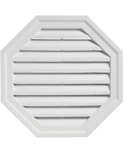 Ply Gem 22" Octagon White Gable Attic Vent