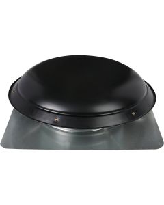 Ventamatic 1080 CFM Galvanized Steel Power Roof Mount Attic Vent Black