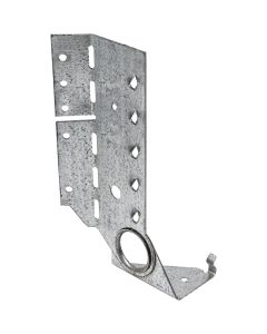 Simpson Strong-Tie ZMAX 2 x 10 Right Face Mount Adjustable Light Slopeable/Skewable Jack Hanger