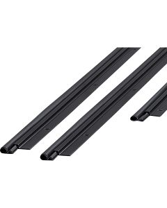 M-D Matte Black Flat 36 In. x 84 In. Door Jamb Weatherstrip