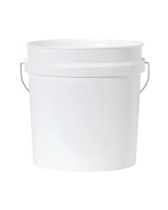 2 Gal Encore 1123008 White Encore Plastics Industrial Plastic Pail