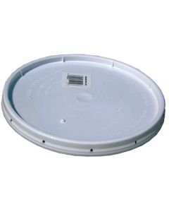 2 Gal Encore 1044796 Encore Plastics White Tear-Strip Gasketed Lid