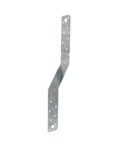 Simpson Strong-Tie 1.25 In. W x 12 In. L Galvanized Steel 18 Gauge Twist Strap