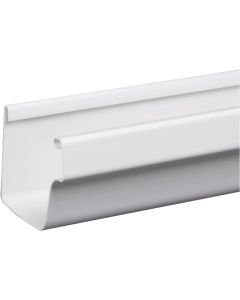 Amerimax 5 In. Traditional K-Style White Vinyl Gutter 10 Ft.